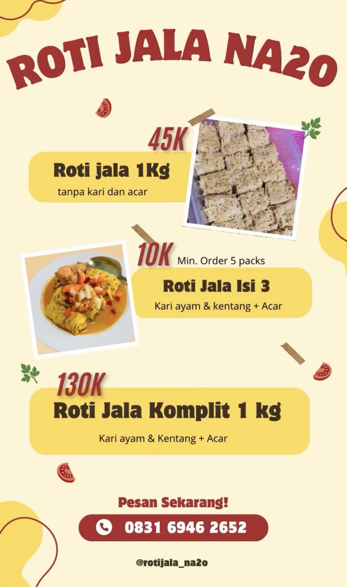 Roti Jala Na2o