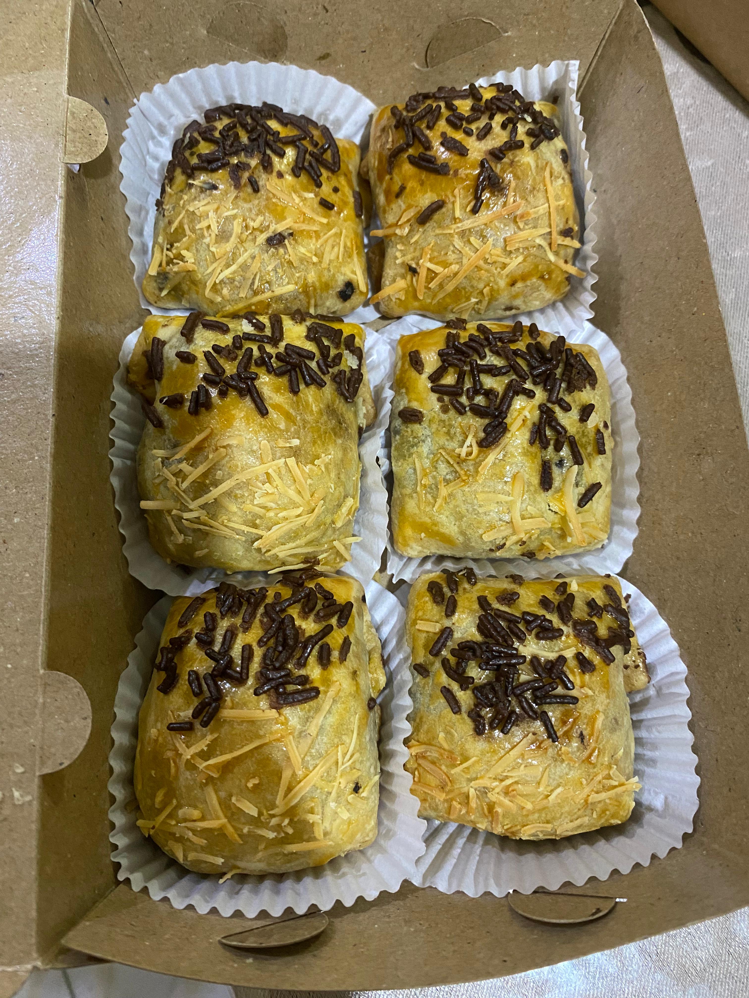 Bolen Pisang Coklat Keju Isi 6